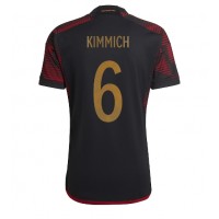 Fotbalové Dres Německo Joshua Kimmich #6 Venkovní MS 2022 Krátký Rukáv